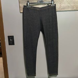 Denim leggings